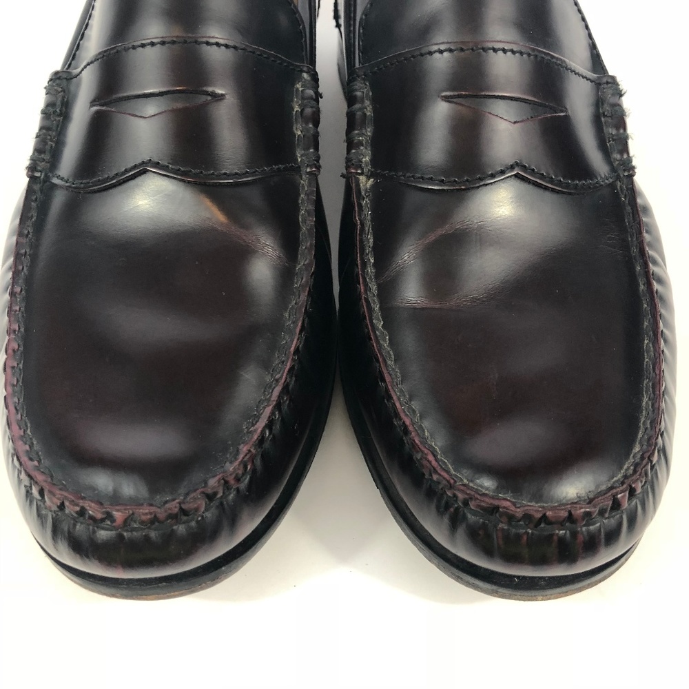 Rockport Mens Burgundy Leather Loafer Sz 10W - Picture 3 of 8
